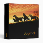 Wild Mustangs Binder