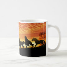 Wild Mustangs Coffee Mug