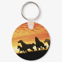 Wild Mustangs keychains by wildlifeart Wild Mustangs keychains