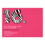 Wild n Sweet 16 Birthday Party Invitation