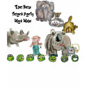 Wild New Years Party Animals T-Shirt by zooogle Wild New Years Party Animals T-Shirt