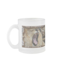 WILD ONES LIONS TIGERS ANIMALS LOGO mugs