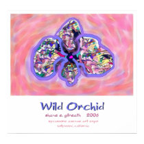 WILD ORCHID posters by Reflekshins WILD ORCHID posters