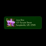 Wild Orchid Return Address Label