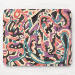 Wild, original abstract mouse pads