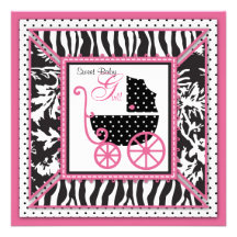 Wild Patchwork Invitation Square