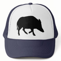 Wild pig - boar trucker hat