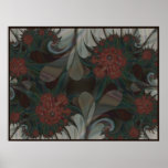 Wild Poinsettia Poster