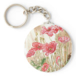 'Wild Poppies' Keychain
