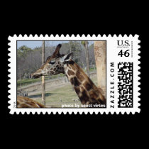 Wild Postage - Giraffe postage by scottzazz Wild Postage - Giraffe postage