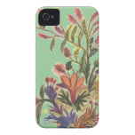 Wild Red Daisy Bouquet Green casemate cases