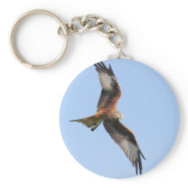 Wild Red Kites Keychain