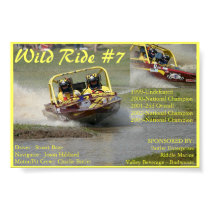 Wild Ride #7 - Four Time National Champion! posters