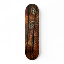 Wild Ride - Leopard Skateboard
