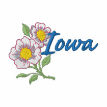 Wild Rose embroidered shirts by ZazzleEmbroidery Wild Rose embroidered shirts
