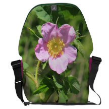Wild Rose Messenger Bag