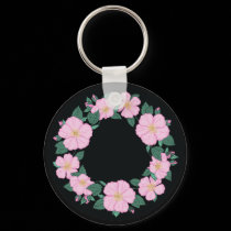 Wild Roses Keychain