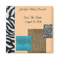 Wild Safari Refrigerator Magnets