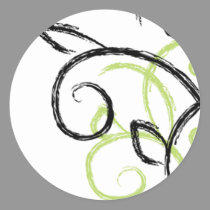 Wild Scroll Stickers stickers