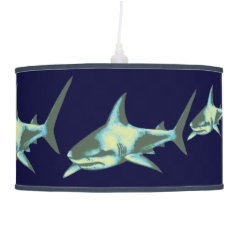 wild sharks sea animals lamp