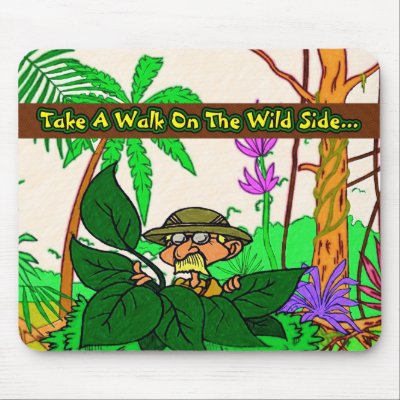 Wild Side Mouse Mat by nextstopitaly