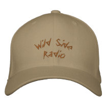 Wild Side Radio embroidered hats by WierdNWild Wild Side Radio embroidered hats