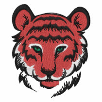 Wild Side Tiger Embroidered Shirt embroidered shirts