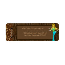 Wild Side Wine Diva Address Labels