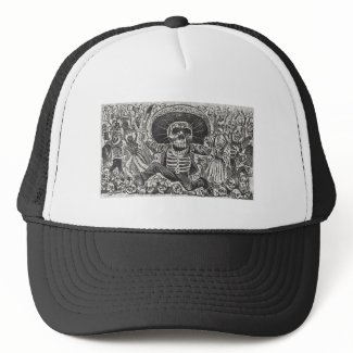 Wild! Skeleton on a Hat hat