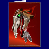 Wild Spirit Horse Card
