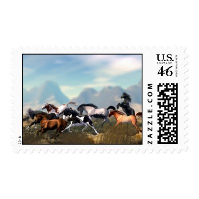 Wild Spirits Stamp by Brian_Simes