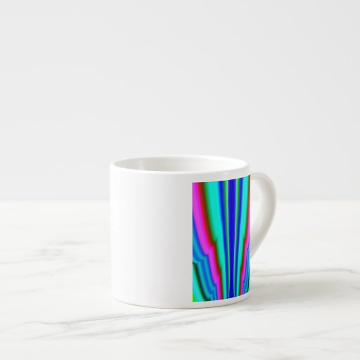 Wild Spring Sparkle Wave Espresso Mugs
