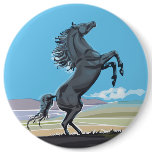 Wild Stallion Pinback Buttons