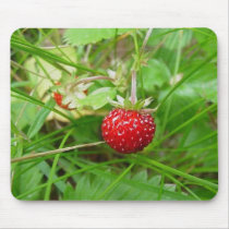 Wild Strawberry 1 mousepads