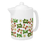 Wild Strawberry Garden Teapot
