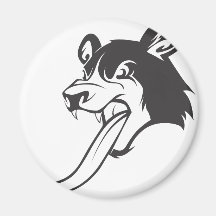Wild Sun Bear Fridge Magnet