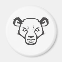 Wild Sun Bear Refrigerator Magnets