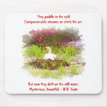 Wild Swan Mousepad