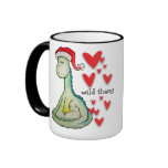 "Wild Thang" Christmas Dinosaur Coffee Mug