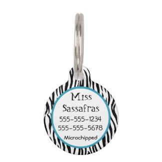 Wild Thing 2 Sided Pet ID Pet Nametag