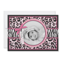 Wild Thing Announcement Card