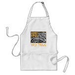 Wild Thing! Cool Animal Print design aprons