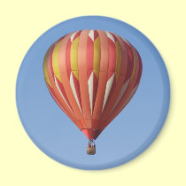 Wild Thing Hot Air Balloon Magnet magnets