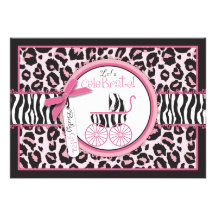 Wild Thing Invitation Card