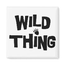 Wild Thing magnets by LabelMeHappy Wild Thing magnets