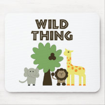 Wild Thing Mouse Pads