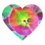 Wild Thing - Neon Colours Heart Stickers