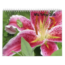 Wild Things 2010 Nature Calendar by patsarts Wild Things 2010 Nature Calendar