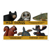 Wild Things exhibition poster posters by BrickStoreMuseum Wild Things exhibition poster posters