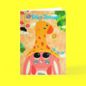 Wild Thoughts Baby Shower cards